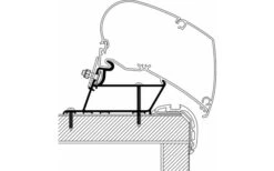 Thule Markisenadapter Malibu Roof 3,5 M -Outwell Store 230120 2661088