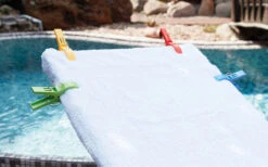 Happy People Handtuch-Halter 4er Set Bunt