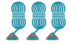 Bent Abspannleinen 3er Set Light Blue -Outwell Store 251459 1777574