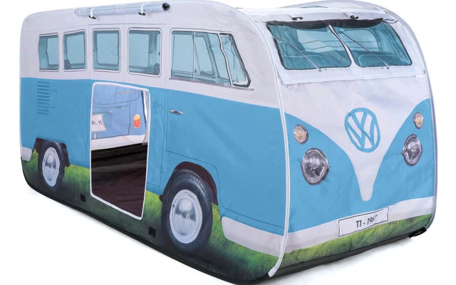 VW Collection T1 Bulli Kinder Pop-Up-Spielzelt Blau 1 VW Collection T1 Bulli Kinder Pop-Up-Spielzelt Blau