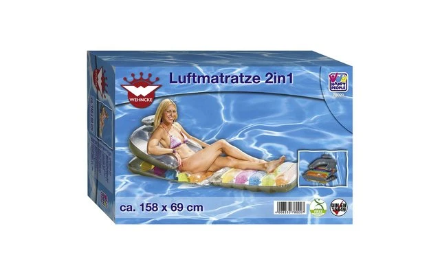 Happy People Luftmatratze 2 In 1 158 X 69 Cm 3 Happy People Luftmatratze 2 In 1 158 X 69 Cm – Bild 3