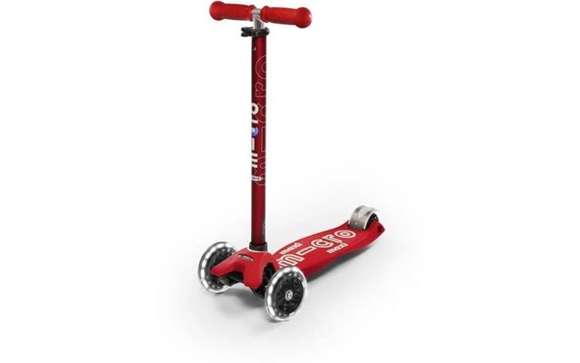 Micro Maxi Deluxe LED Kinder Kickboard Blau 7 Micro Maxi Deluxe LED Kinder Kickboard Blau – Bild 7