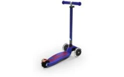 Micro Maxi Deluxe LED Kinder Kickboard Blau 10 Micro Maxi Deluxe LED Kinder Kickboard Blau -Outwell Store 541981 3535796