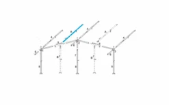 Brand Zusatzgestänge Für Vorzelte Und Zelte Dachstange Gebogen Stahl 25 Mm Länge 210 - 255 Mm -Outwell Store 597475 4442147