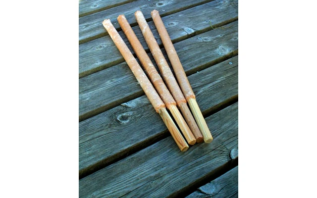 Basic Nature BasicNature Wachsfackel 4 Stück 3 Basic Nature BasicNature Wachsfackel 4 Stück – Bild 3