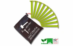 SwissPiranha GS150 Zelthering Grün 15 Cm Einzeln -Outwell Store 634683 4402751