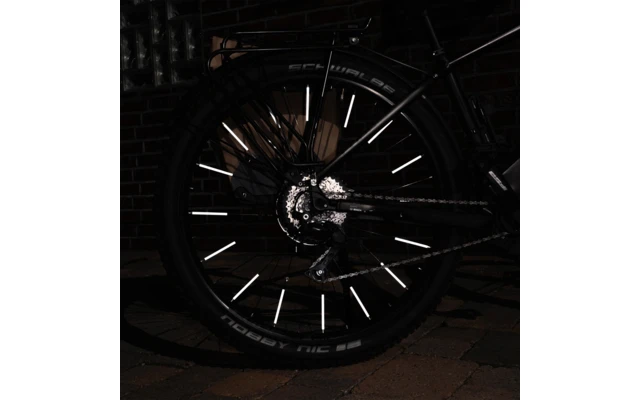 Valkental Night Clips Speichenreflektoren 36 Stück 2 Valkental Night Clips Speichenreflektoren 36 Stück – Bild 2