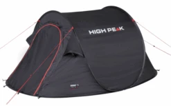 High Peak Vision 3 Einfachdach 3 Personen Pop Up Wurfzelt Schwarz -Outwell Store 728324 4878926