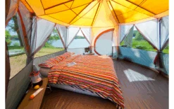 Coleman Octagon Familienzelt Für 8 Personen Orange -Outwell Store 823922 5325641